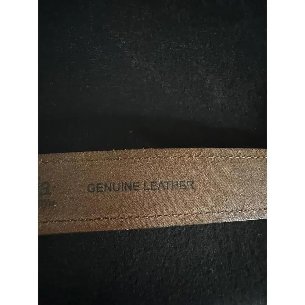 Columbia classic brown geniune leather belt Size 42